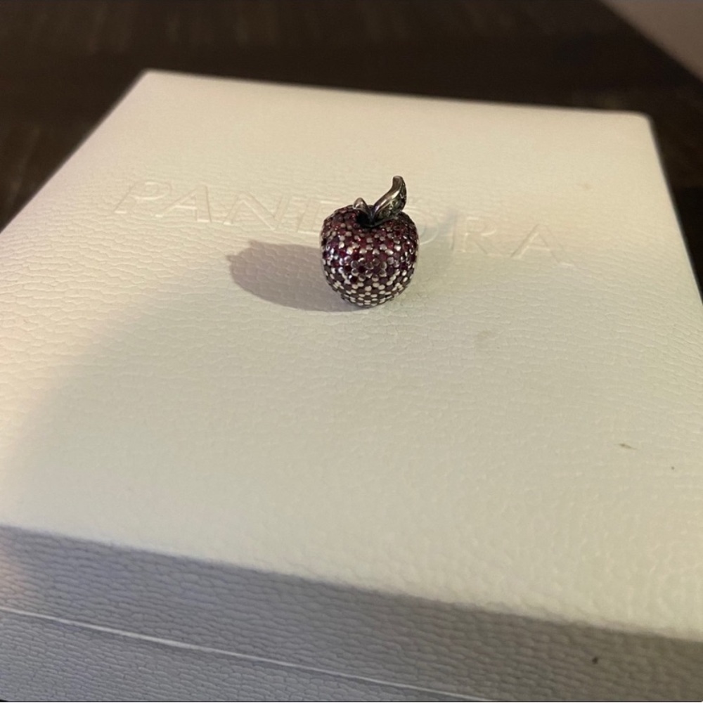 SOLD Pandora Teacher Apple Charm